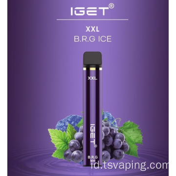 IGET XXL Best Flavours Disposable Vape Original Pods